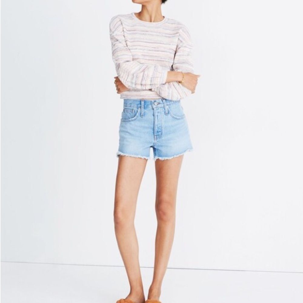Madewell Relaxed Denim Shorts Size 28